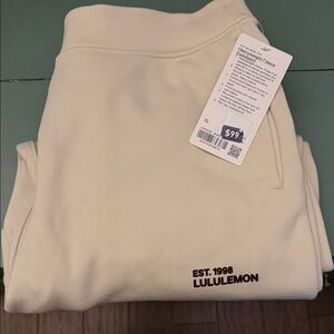 lululemon athletica Bone women’s fleece sweatpants